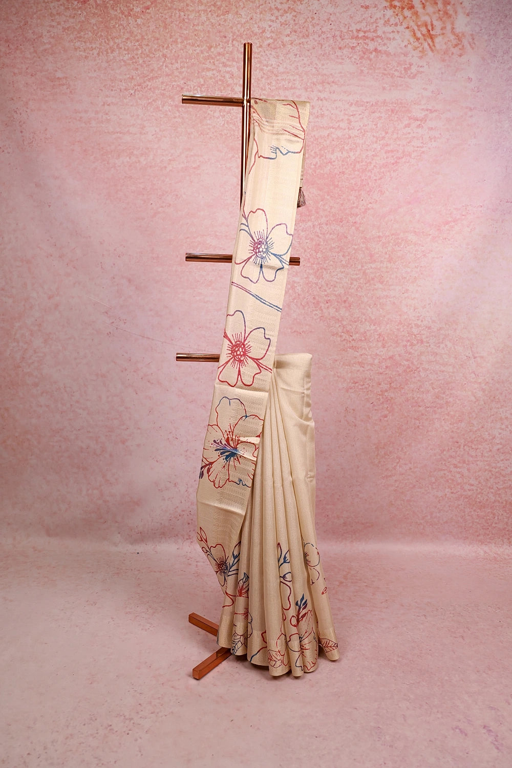 Golden Kerala Tissue Saree