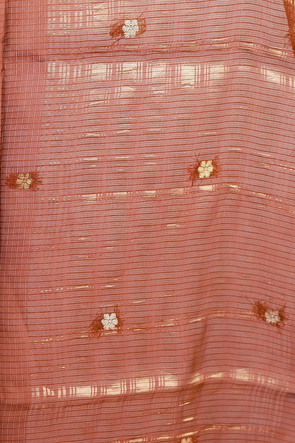 Light Brown Soft Silky Kota Saree