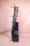 Navy Blue Dola Silk Saree