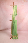 Light Green Tussar Banarasi Saree