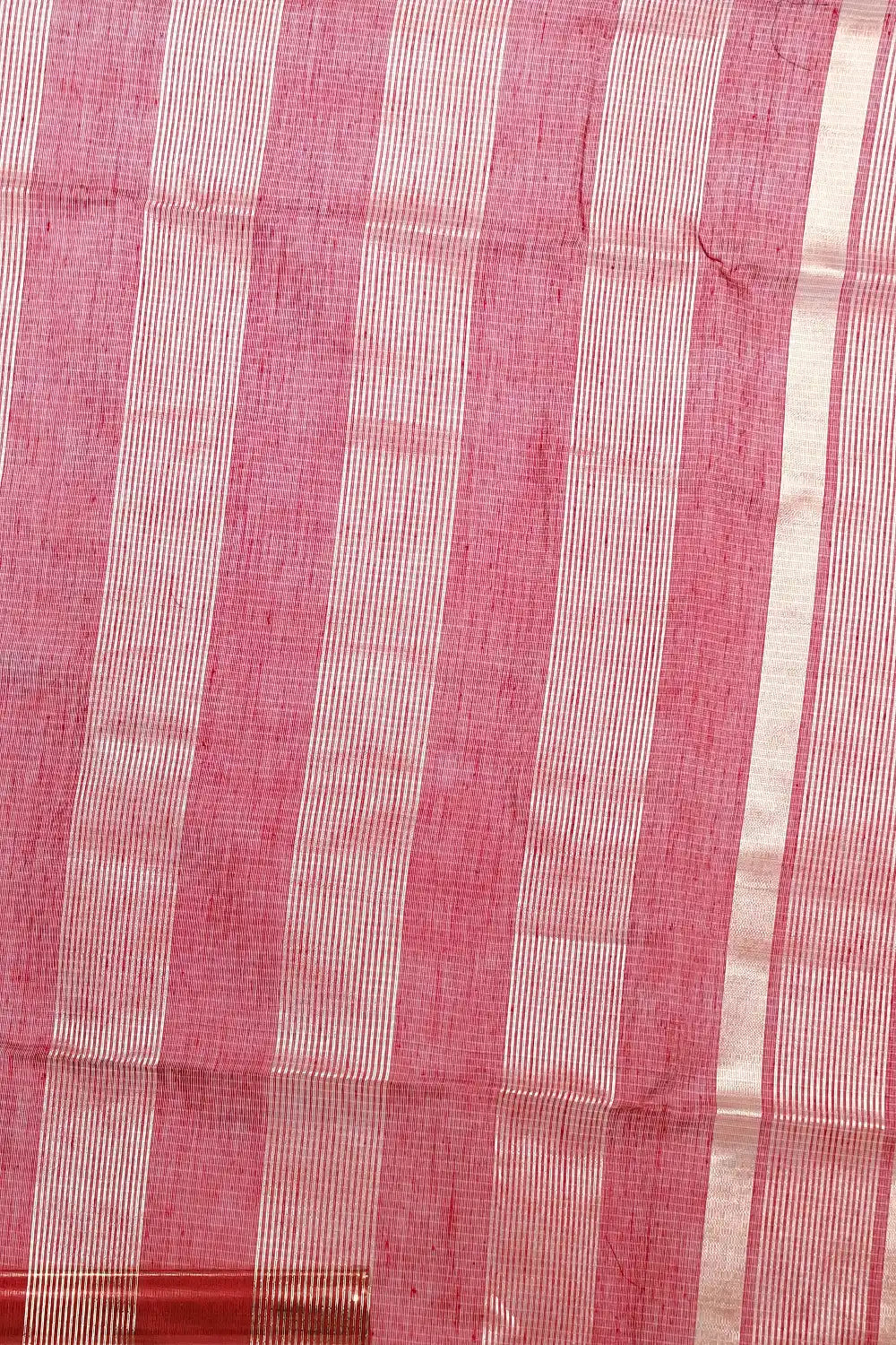Grape Wine Cotton Silk Saree