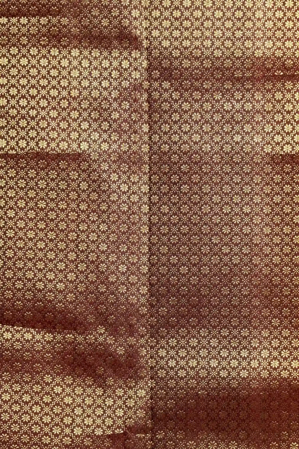 Orange Rani Colour Kancheepuram Silk Saree