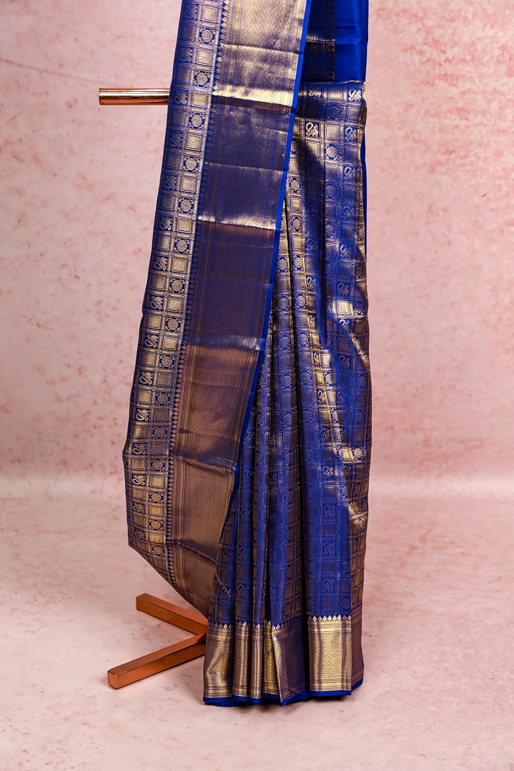 Royal Blue Kancheepuram Silk Saree