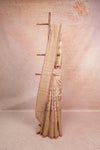 Pastel Pink Semi Tussar Saree