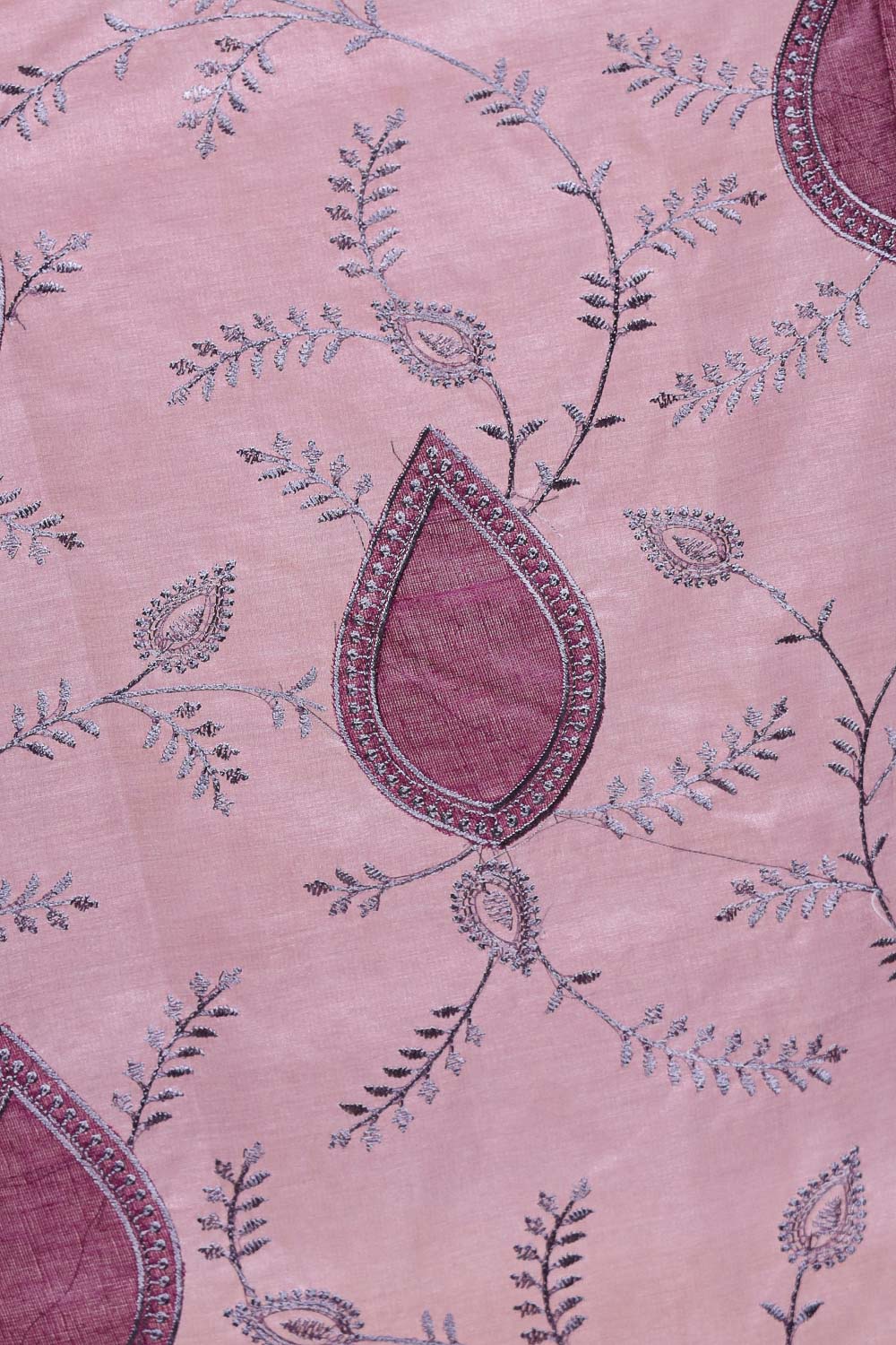 Purple Organza Saree