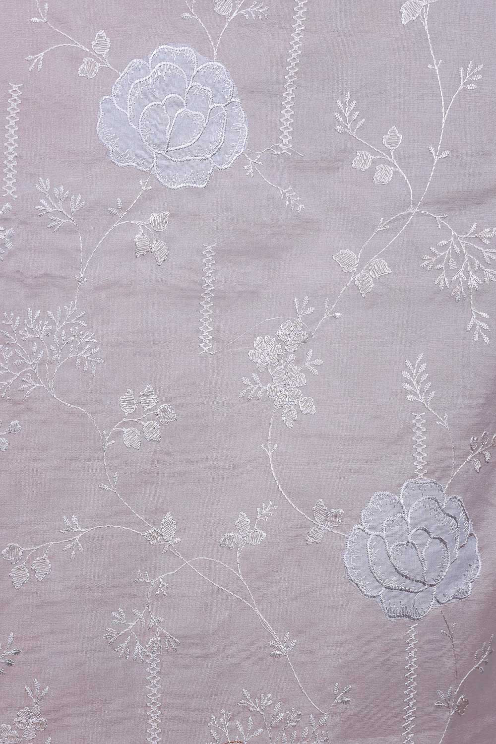 Powder Blue Organza Saree