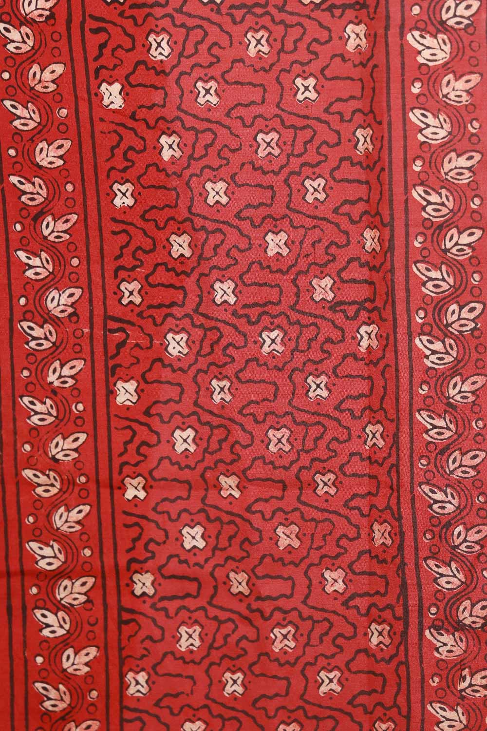 Black Semi Chanderi Saree