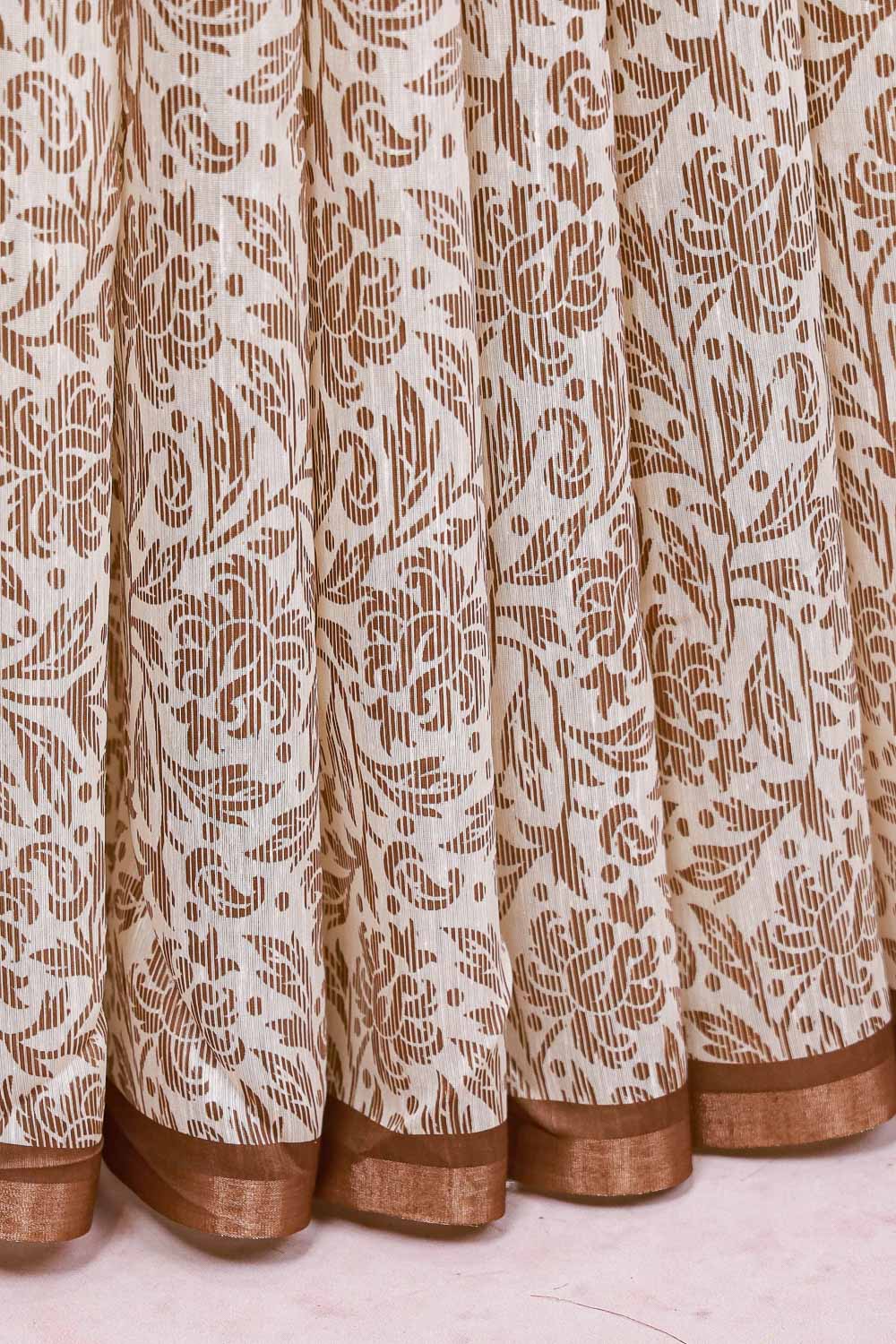 Ceam Chanderi Silk Saree