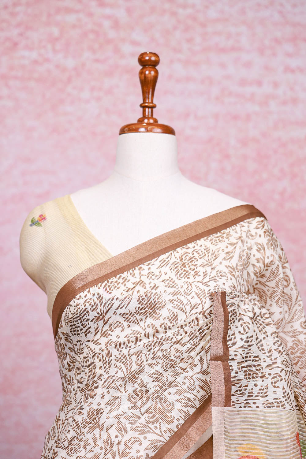 Ceam Chanderi Silk Saree