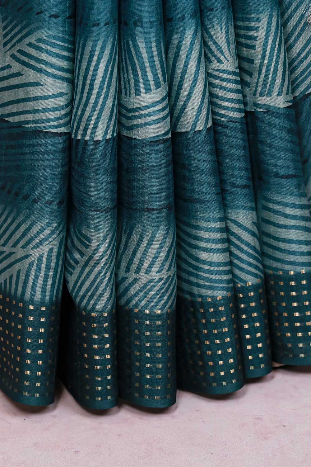Multi Color Semi Tussar Saree