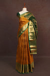 Mustard Gold Semi Silk Saree