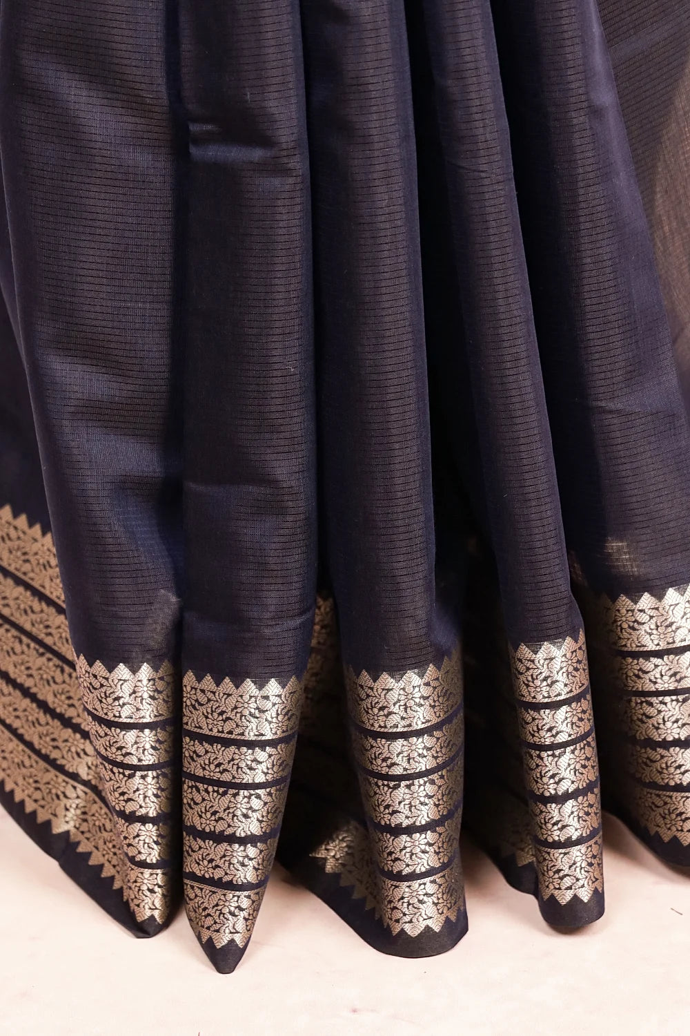 Dark Blue Art Silk Saree