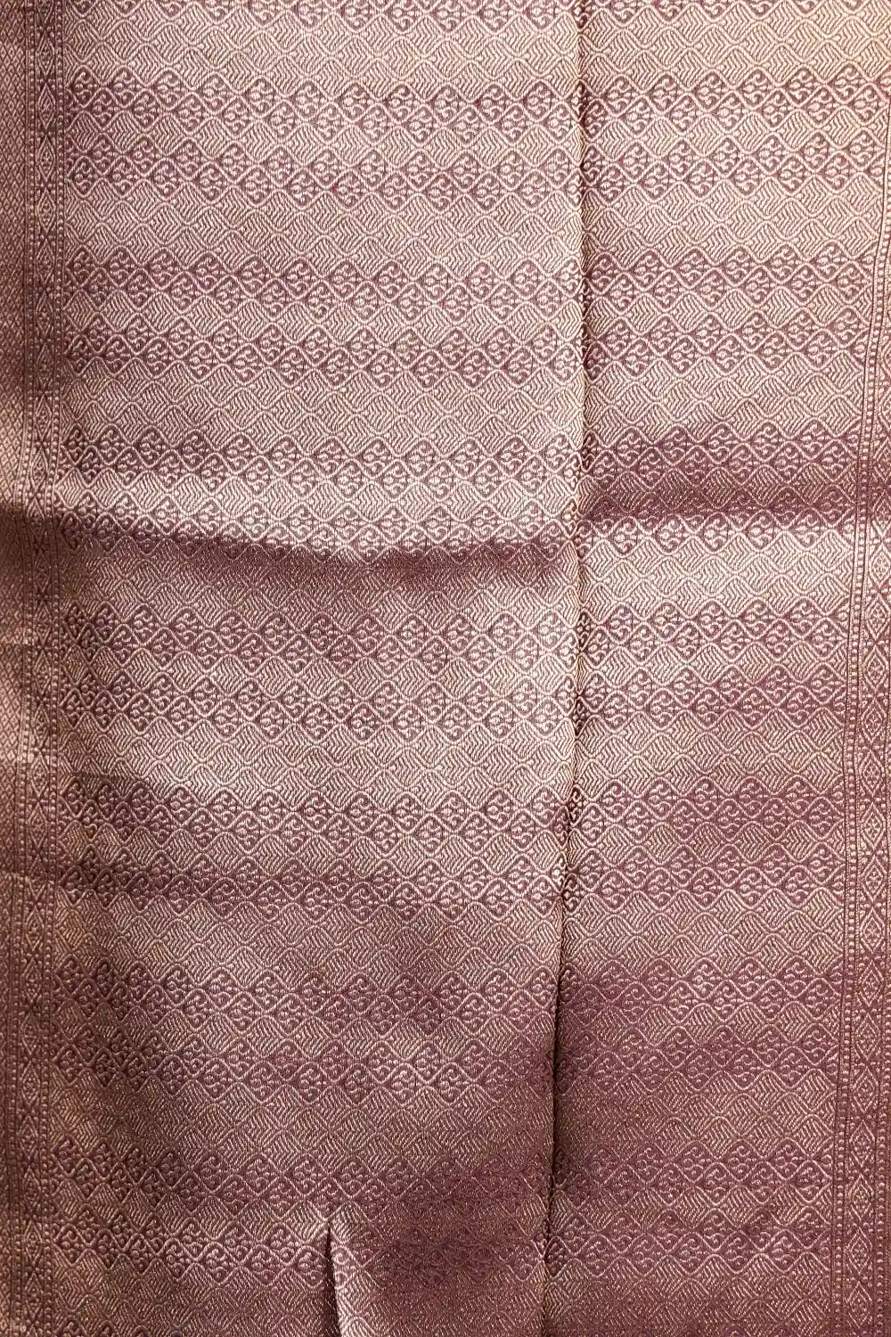 Gold Crepe Tissue Saree