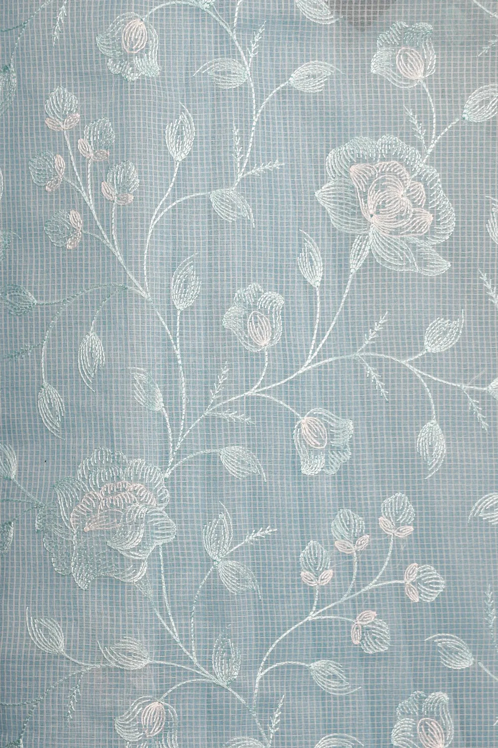 Sky Blue Kota Saree
