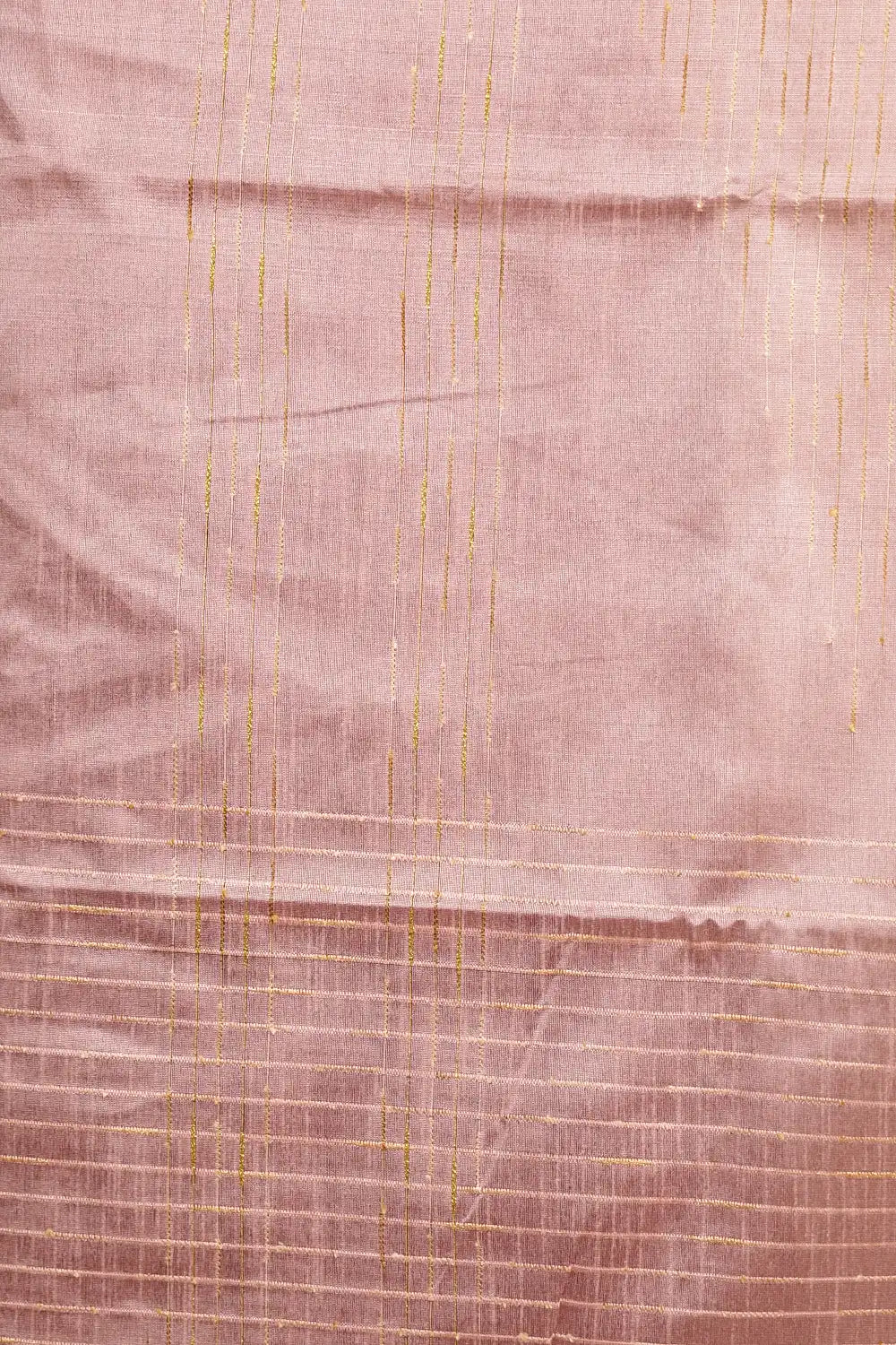 Pastel Pink Tussar Jute Saree