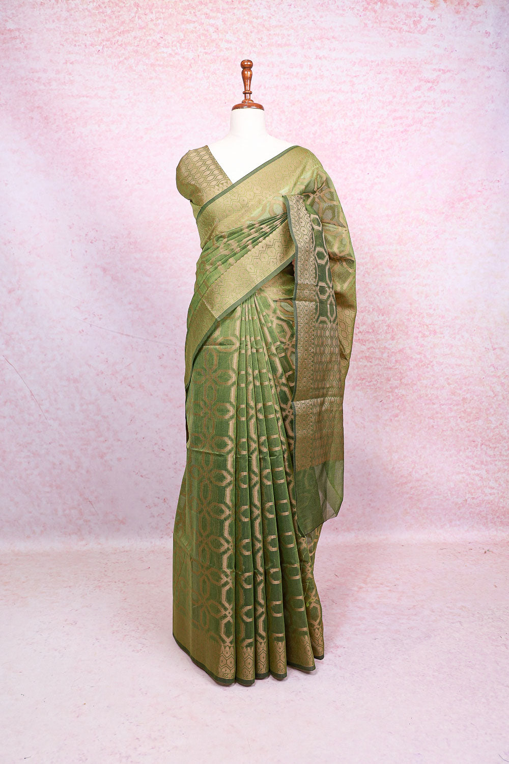 Green Kota Saree