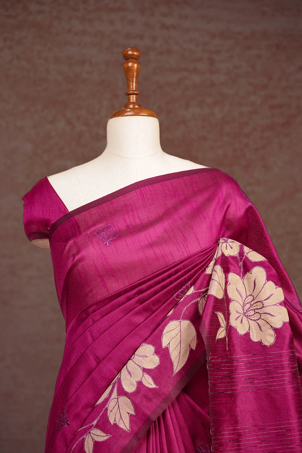 Vadamalli Semi Jute Silk Saree