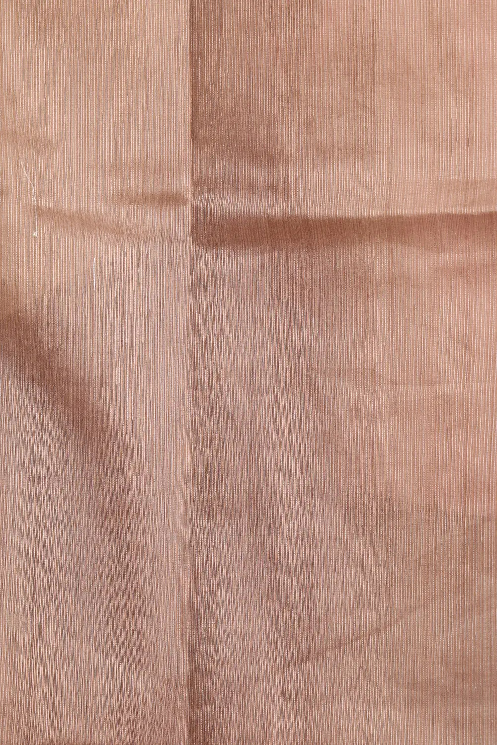 Pastel Brown Semi Linen Saree