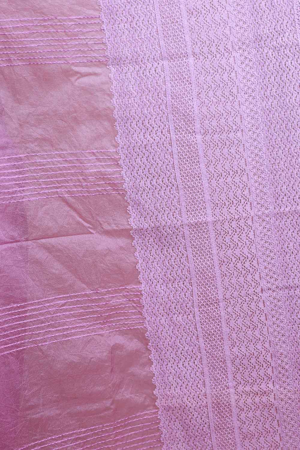 Lavender Kota Saree