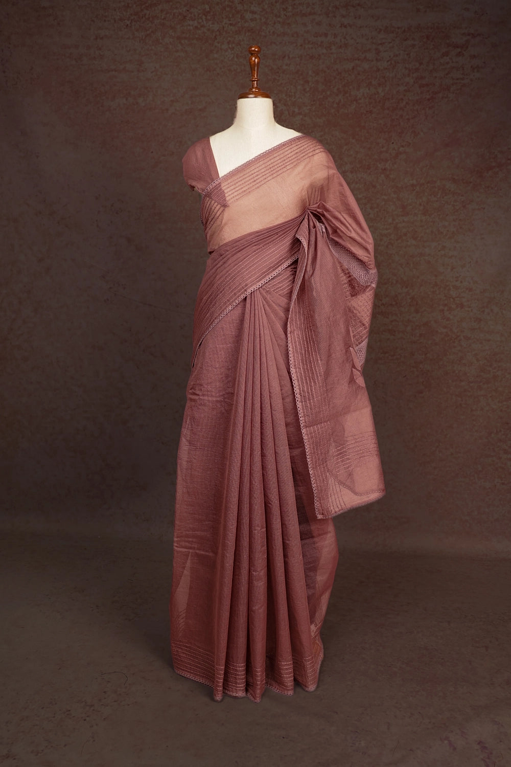 Light Brown Kota Saree