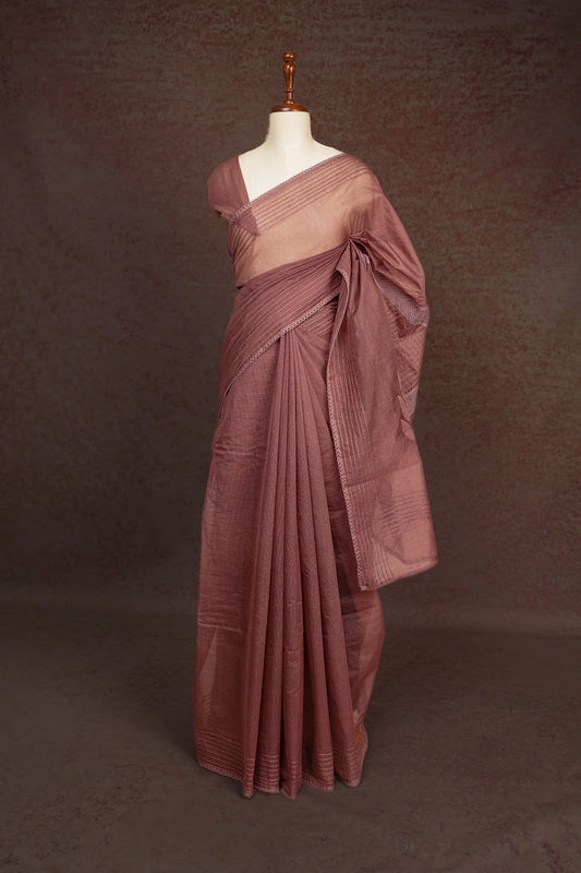 Light Brown Kota Saree