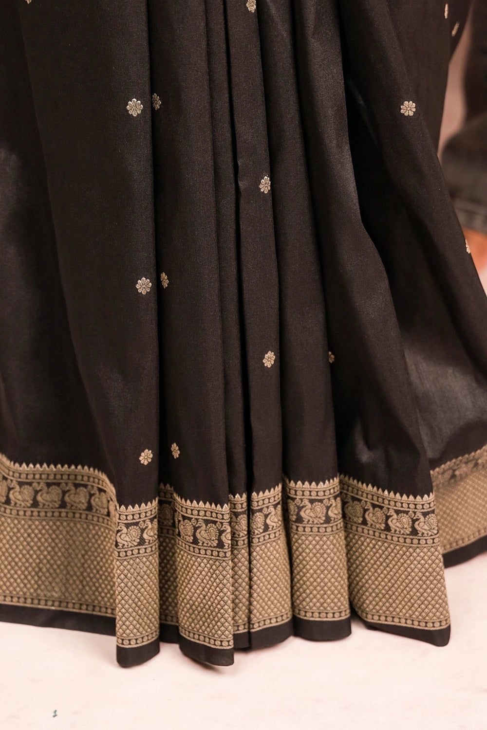 Black Jute Banarasi Saree