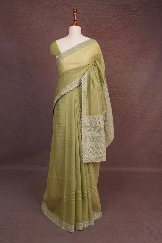 Light Green Kota Saree