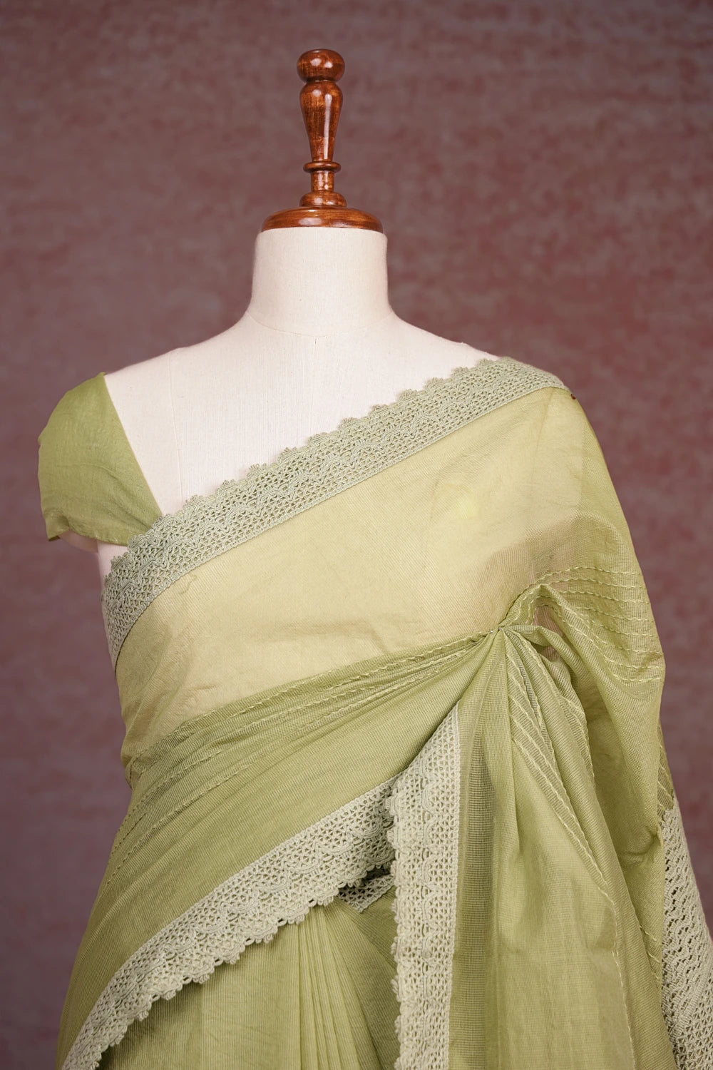 Light Green Kota Saree