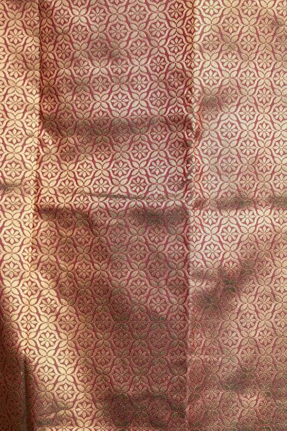 Red Semi Silk Saree