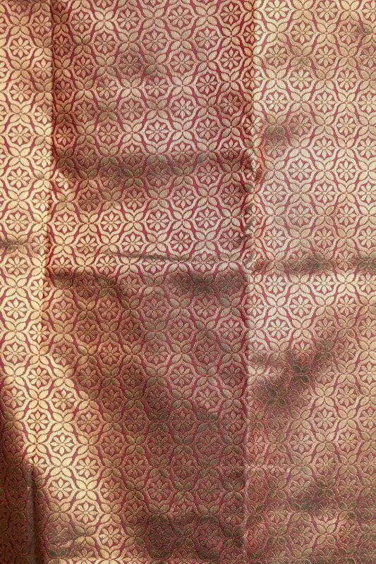 Red Semi Silk Saree