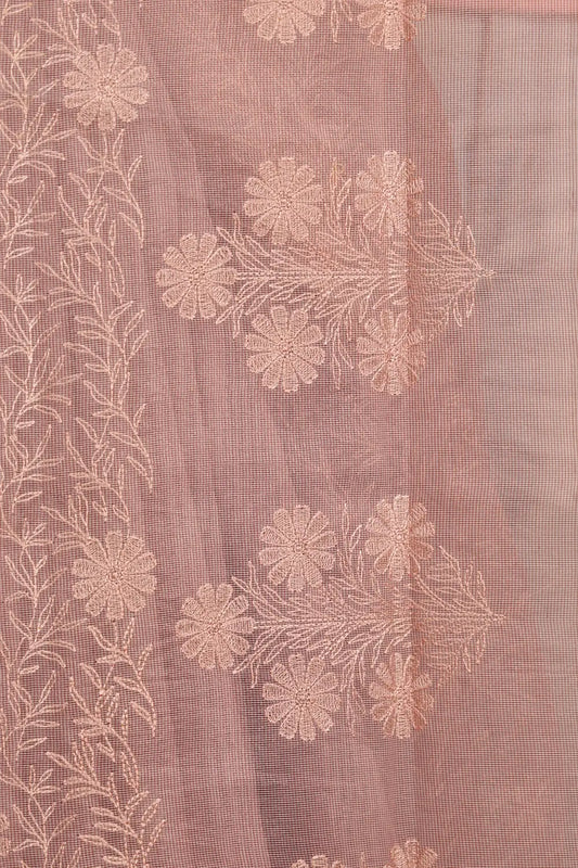 Pastel Pink Kota Saree