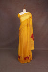 Mustard Yellow Kota Saree
