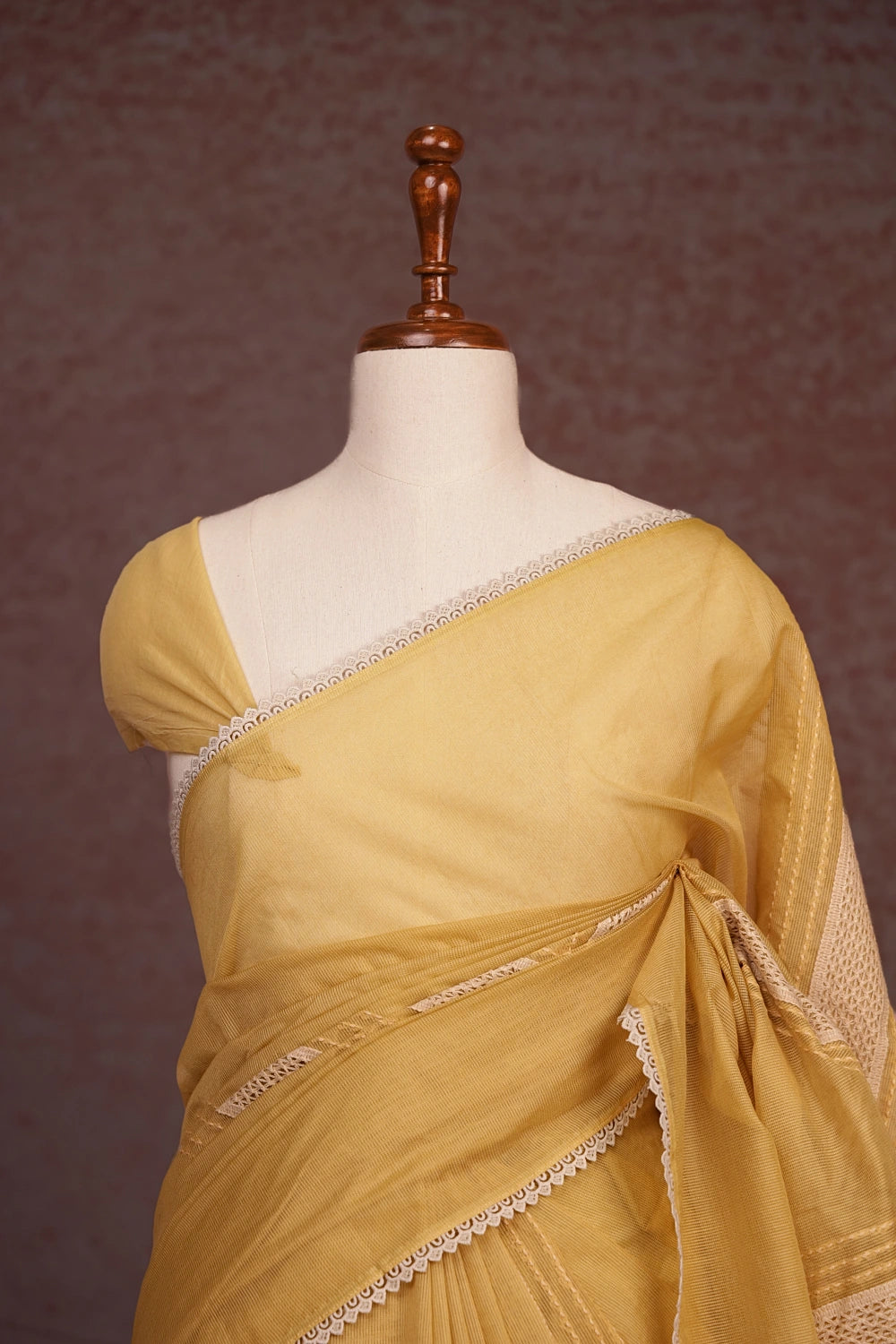 Light Yellow Kota Saree