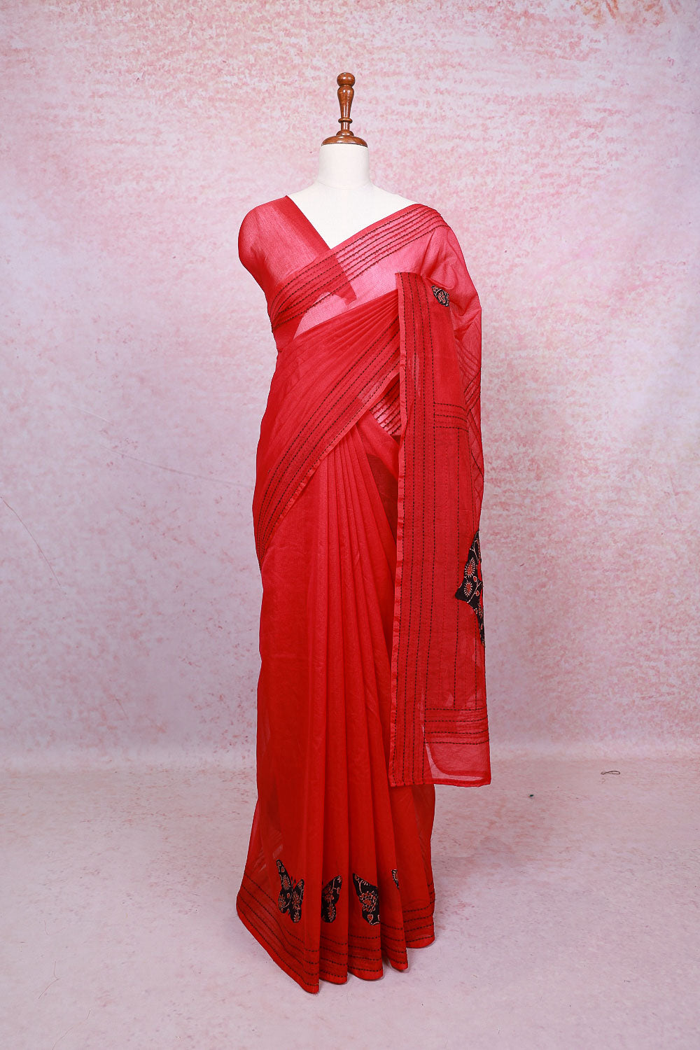 Red Kota Saree