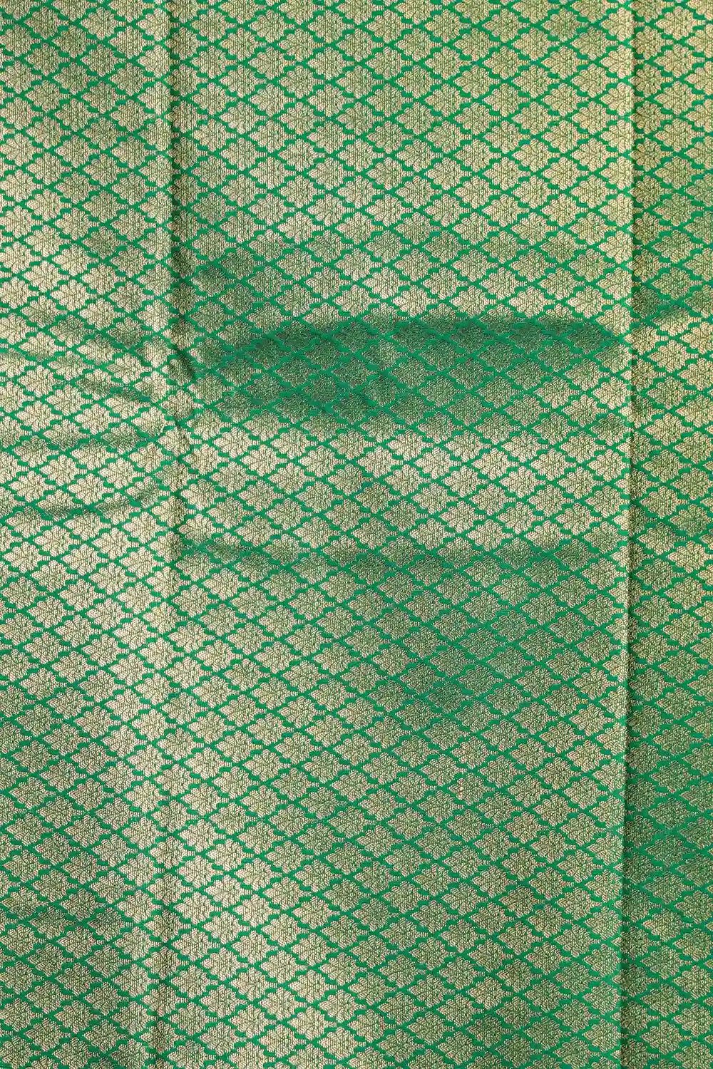 Mango Yellow Semi Silk Saree