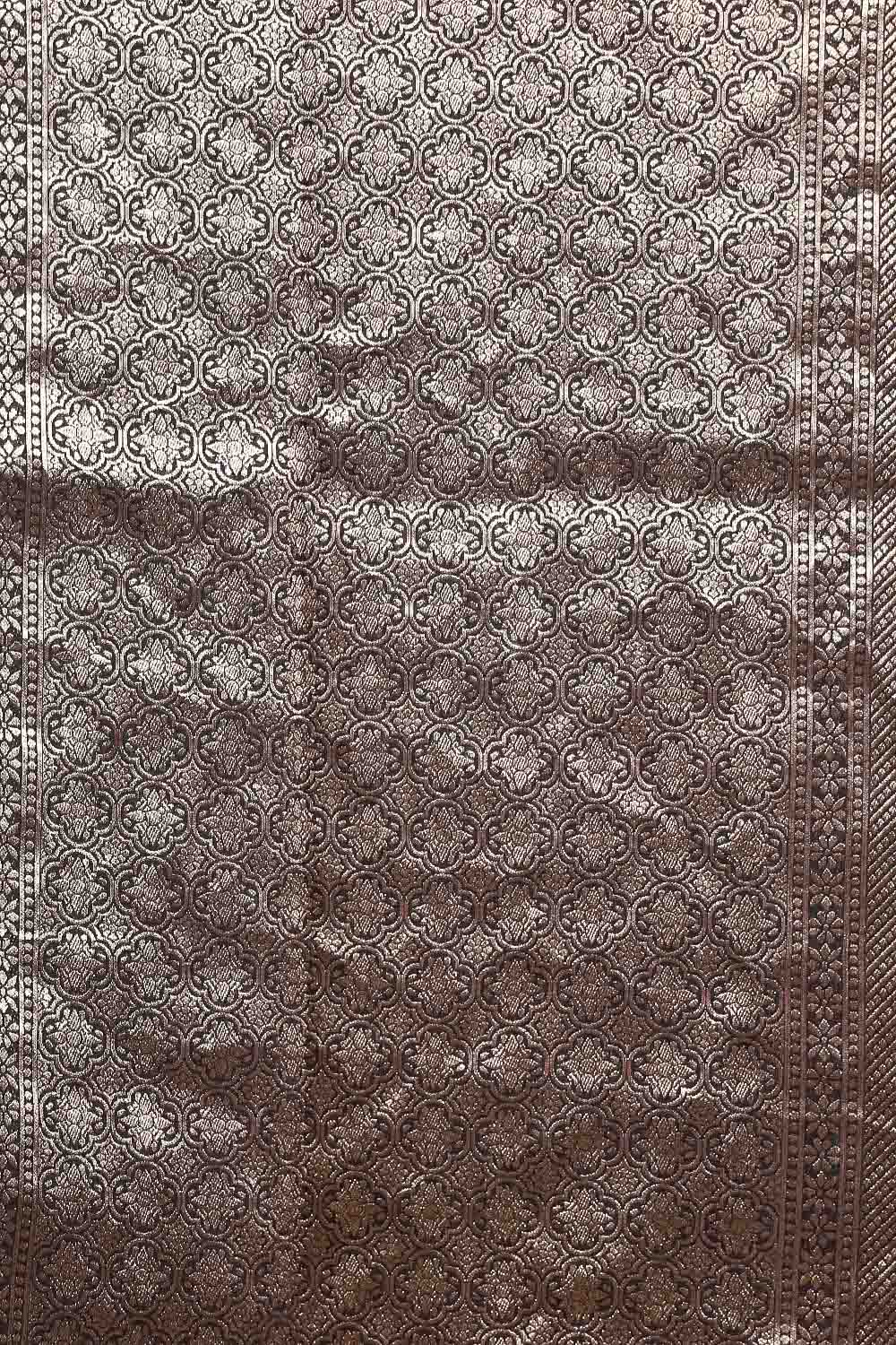 Black Semi Silk Saree - Seematti