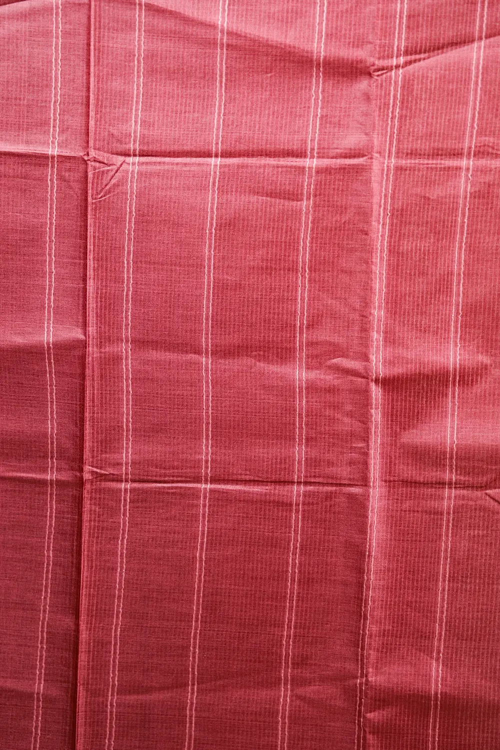 Dark Onion Pink Semi Tussar Embroidery Unstitched Churidhar Material