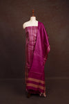 Vadamulla Tussar Silk Brocade Unstitched Churidhar Material