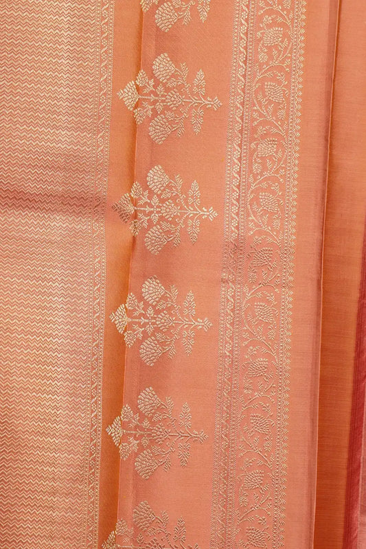 Cream Kancheepuram Silk Saree