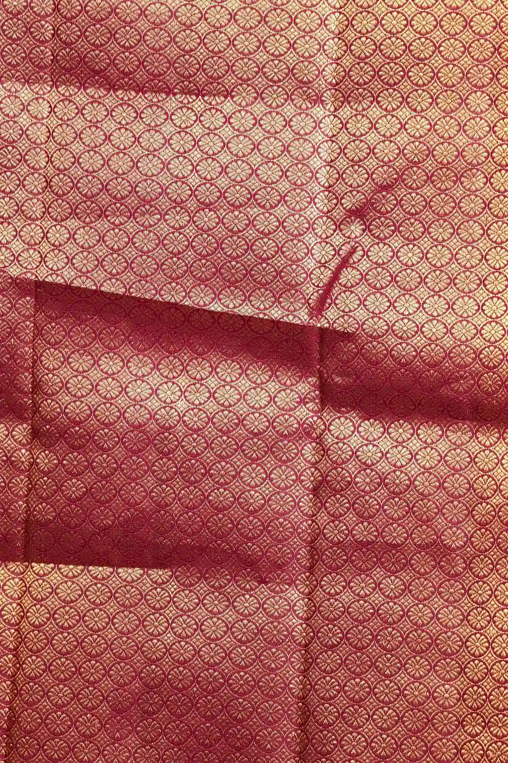 Mustard Kancheepuram Silk Saree