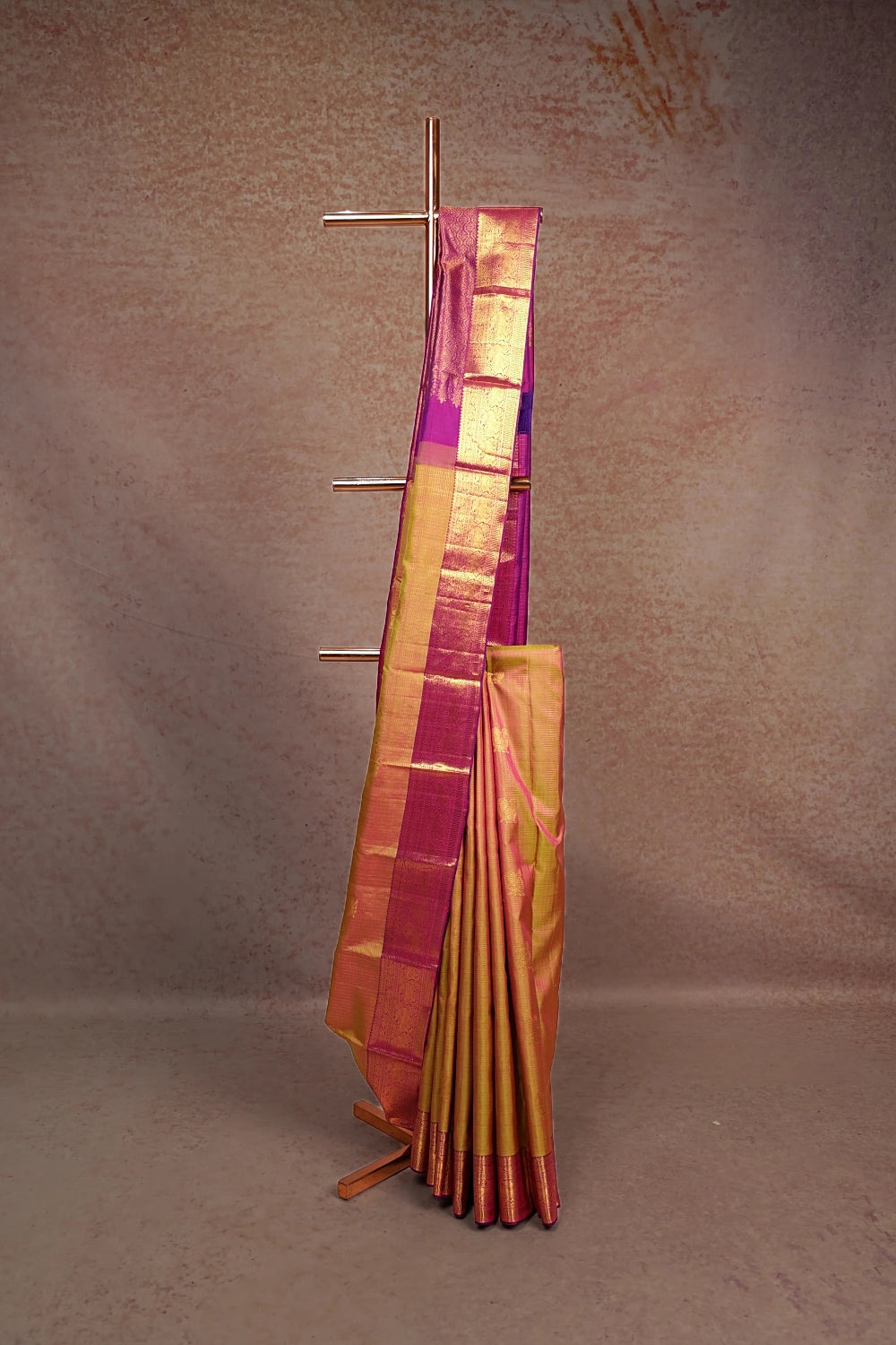 Multi Colour Kancheepuram Silk Saree