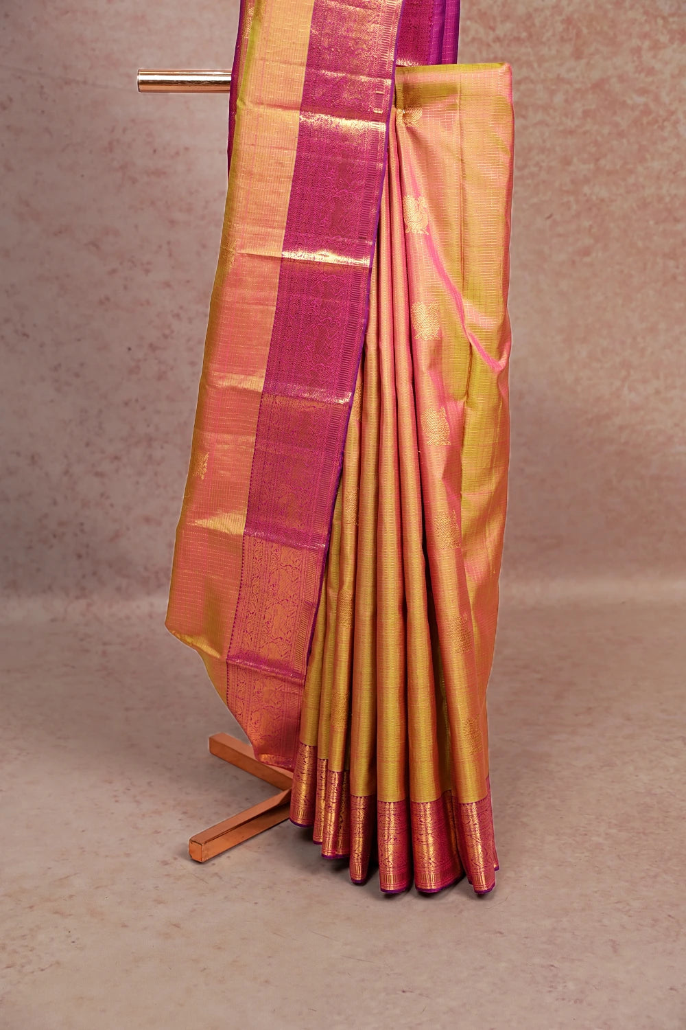 Multi Colour Kancheepuram Silk Saree