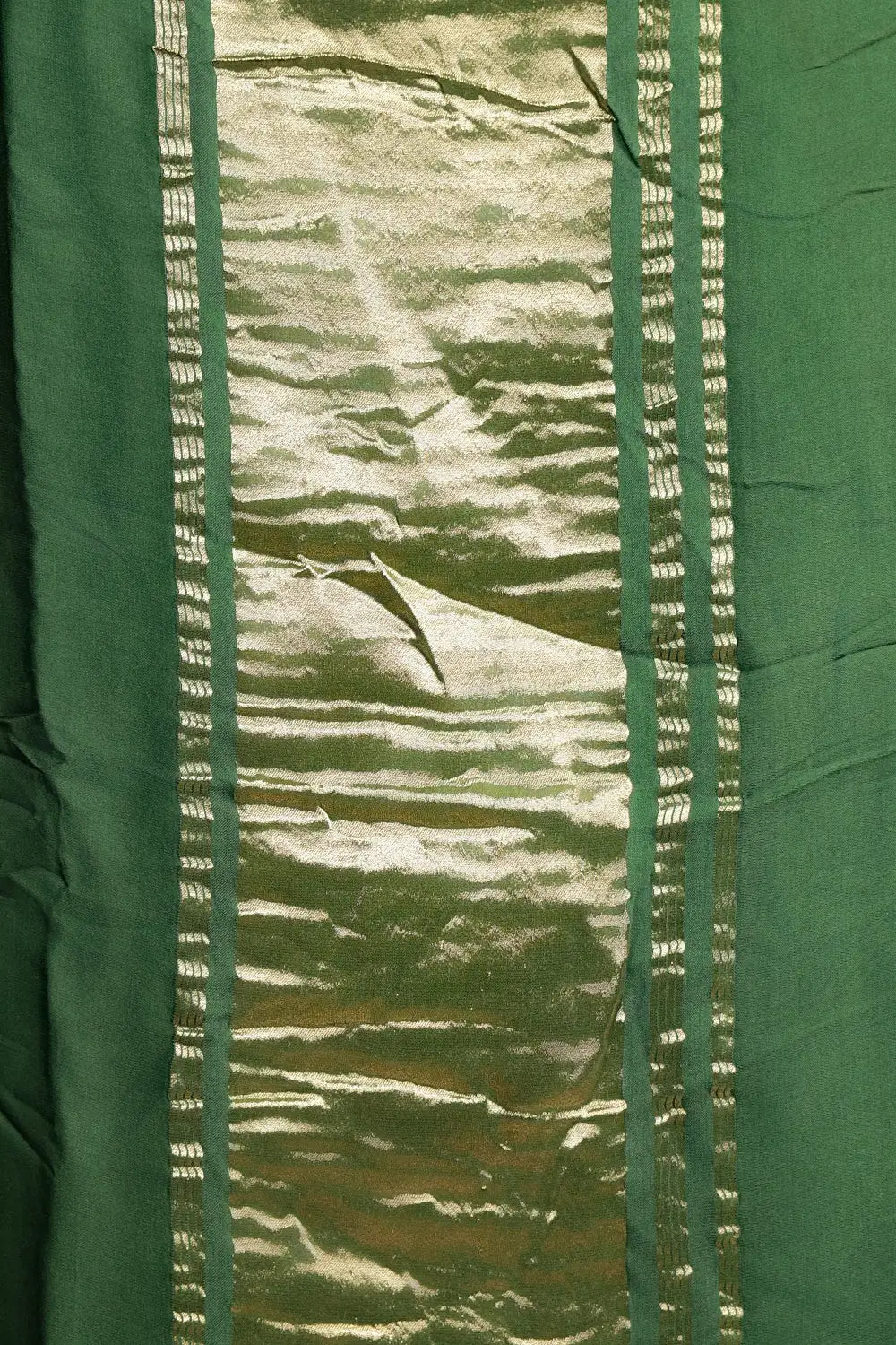 Green Semi Modal Silk Saree