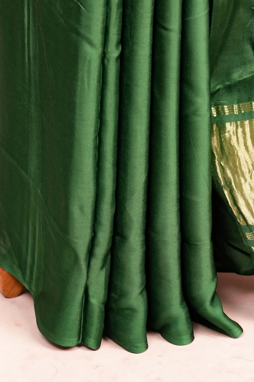 Green Semi Modal Silk Saree