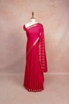 Magenta Chiffon Saree