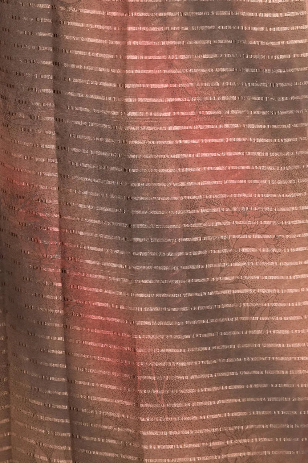 Multi Colours Chiffon Saree