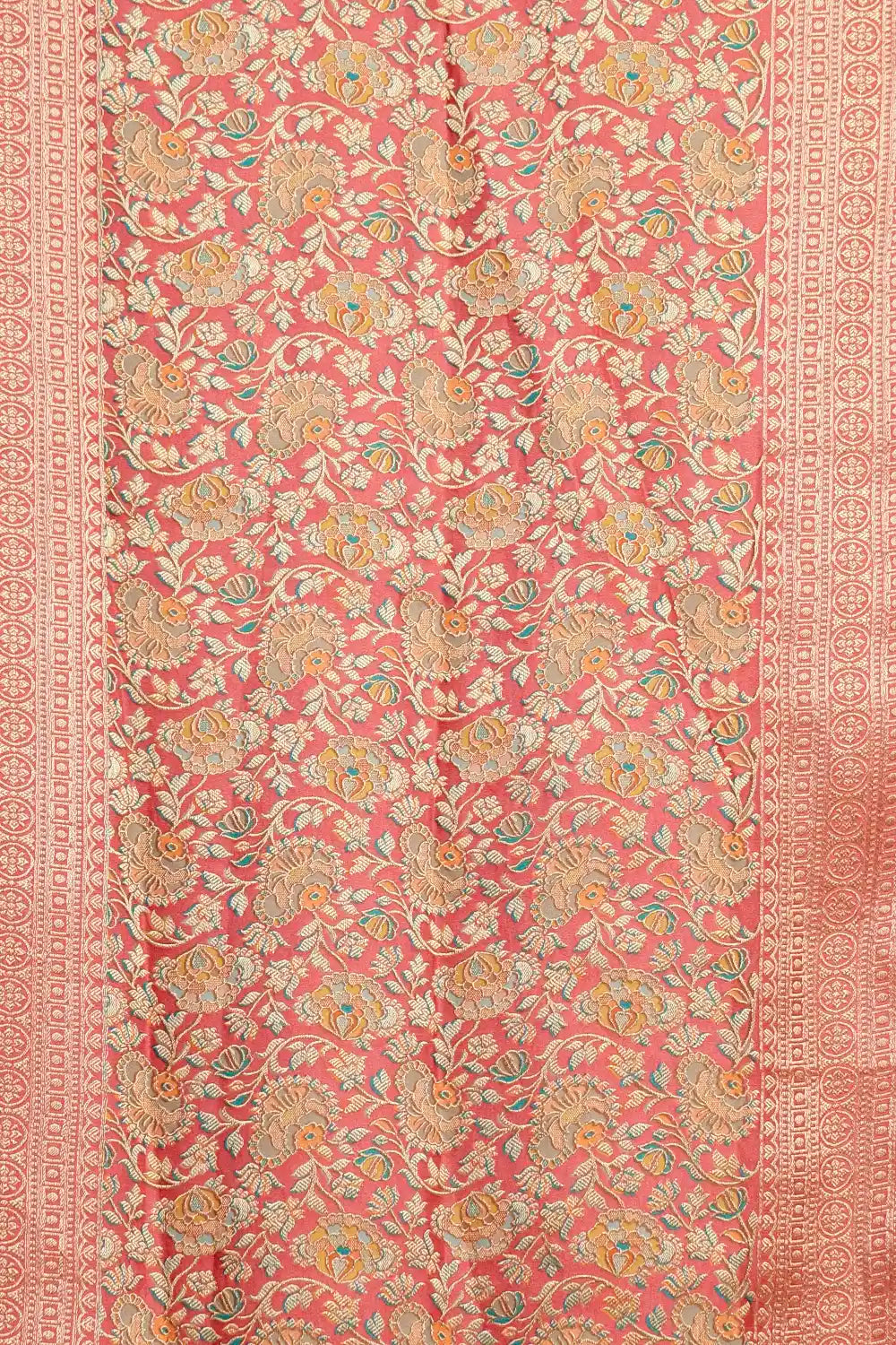 Multi Color Banarasi Georgette Saree