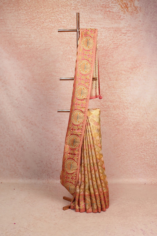 Multi Color Banarasi Georgette Saree