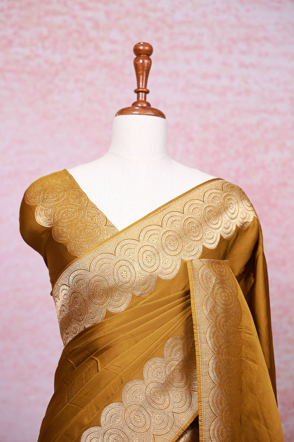 Mehandi Green Georgette Saree