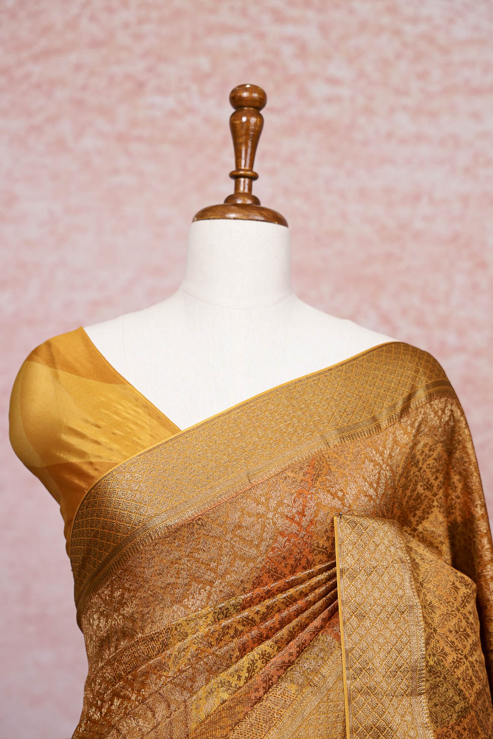 Multi Color Banarasi Silk Saree